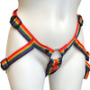 Inclusion Rainbow Strap-On Harness - Size A Fits Hips Up To 54"