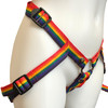 Inclusion Rainbow Strap-On Harness - Size A Fits Hips Up To 54"