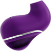 SUKI Rechargeable Sonic Silicone Clitoral Pulsating Vibrator by VeDO - Deep Purple
