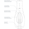 TORPEDO Rechargeable Vibrating Penis Stroker By VeDO