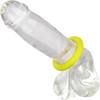 Link Up Ultra-Soft Edge Silicone Cock Ring By CalExotics - Yellow