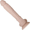 Real Supple Poseable 8.25" Silicone Dildo By Evolved Novelties - Vanilla