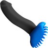 Shagger Soft Silicone Dildo Base Stimulation Cover For Harness Play By Banana Pants - Azure