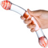 Gläs Red Head Glass Double Dildo