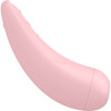 Satisfyer Curvy 2+ Pressure Wave Waterproof Rechargeable Clitoral Stimulator - Pink