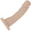 Addiction - Edward 6" Silicone Suction Cup Dildo - Vanilla