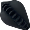 Shagger Soft Silicone Dildo Base Stimulation Cover For Harness Play - Black