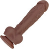 Big Shot Silicone Vibrating Squirting Dildo By Evolved Novelties - Chocolate