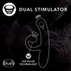 Hop Oh Bunny Silicone Dual Stimulation Vibrator With Air Pulse Technology By Blush