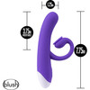 Hop Oh Bunny Silicone Dual Stimulation Vibrator With Air Pulse Technology By Blush
