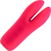 Kitti Rechargeable Silicone Dual Vibe By VeDO - Foxy Pink