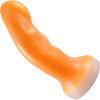 Pris Toys Xenamorph 6.75" Dual Density Silicone Dildo - Creamsicle