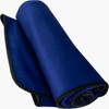 Liberator Fascinator Throw Moisture-Proof Sensual Blanket - Velvish Royal Blue 72" x 54"