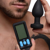 Zeus Electrosex E-Stim Pro Silicone Rechargeable Anal Plug With Remote Control