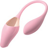 Shegasm 8X Tandem Plus Rechargeable Silicone Suction Clitoral Stimulator & Vibrating Egg - Pink