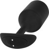 b-Vibe Vibrating Snug Plug 5 Rechargeable Silicone Anal Plug - Black