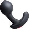 Swell 10X Inflatable Rechargeable Silicone Vibrating Prostate Plug With Remote - Black