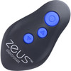 Zeus Electrosex 8X Volt Drop E-Stim Silicone Vibrating Prostate Massager With Remote - Black