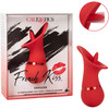 French Kiss Seducer Rechargeable Silicone Clitoral Stimulator By CalExotics - Red