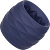Viceroy Reverse Endurance Ring Ultra-Soft Silicone Cock Ring By CalExotics - Blue