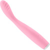 Luxe Lillie Silicone Rechargeable Vibrating Slim Wand Massager By NS Novelties  - Pink
