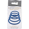 Merge Collection Rubber Strap-On Harness O-rings Set By Sportsheets - Periwinkle