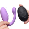 Inmi 7X Pulse Pro Pulsing Silicone Rechargeable Clitoral Stimulator With Remote - Purple