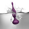 Discover Rechargeable Waterproof Silicone Anal Plug With Remote By Rocks-Off - Purple