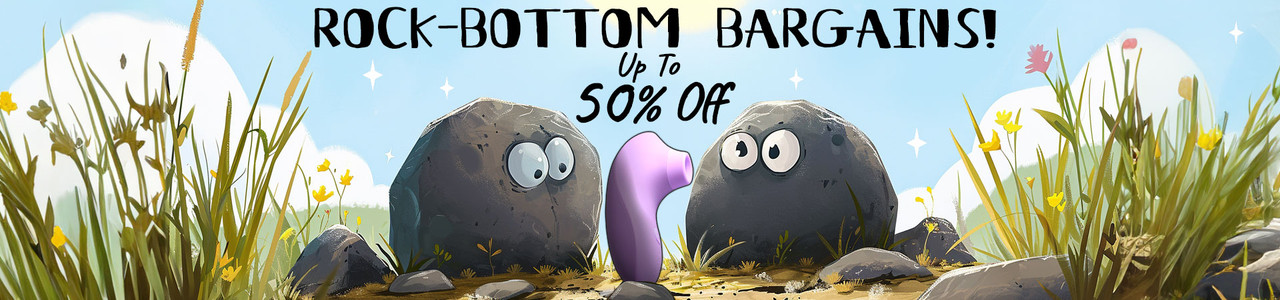 Rock-Bottom Bargains! Up To 50% Off!