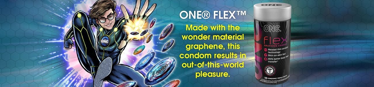 ONE Flex Graphene Condoms - 10 Pack