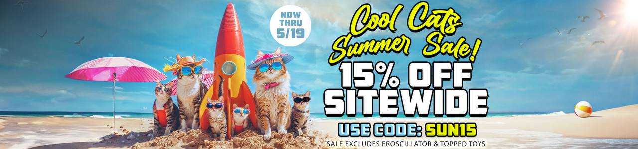 15% Off Sitewide - Use Code: SUN15 - Now Thru 5/19