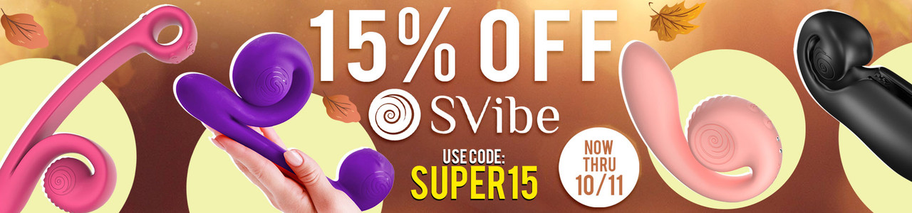 15% Off SVibe - Use Code: SUPER15 - Now Thru 10/11