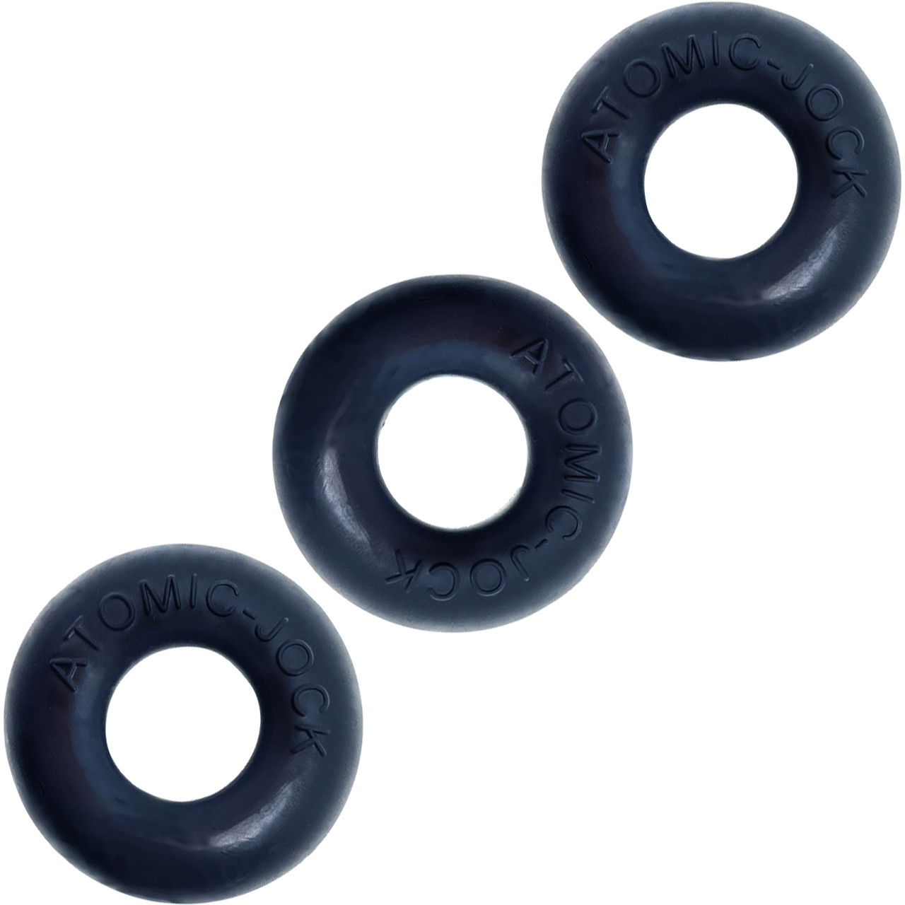 Cock Ring 3 Pack Soft Stretchy Silicone | Stay Hard Penis Rings Last Longer  ED