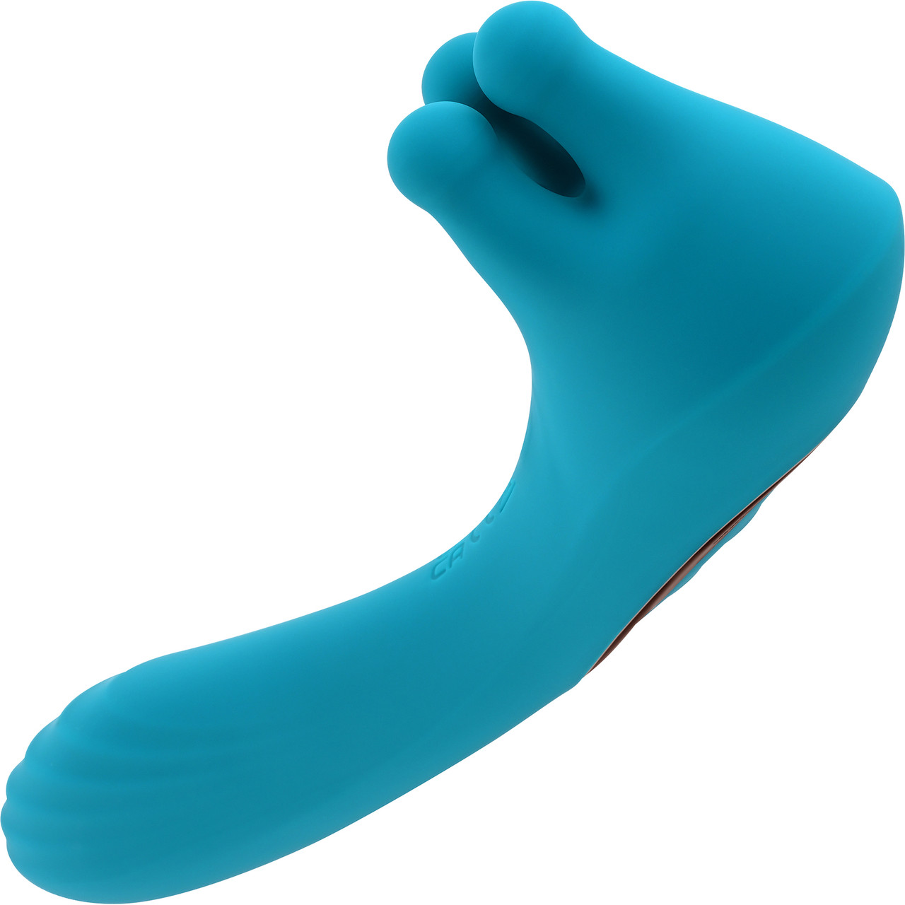 Heads Or Tails Silicone Rechargeable Waterproof Dual Stimulation Vibrator By Evolved Novelties 
