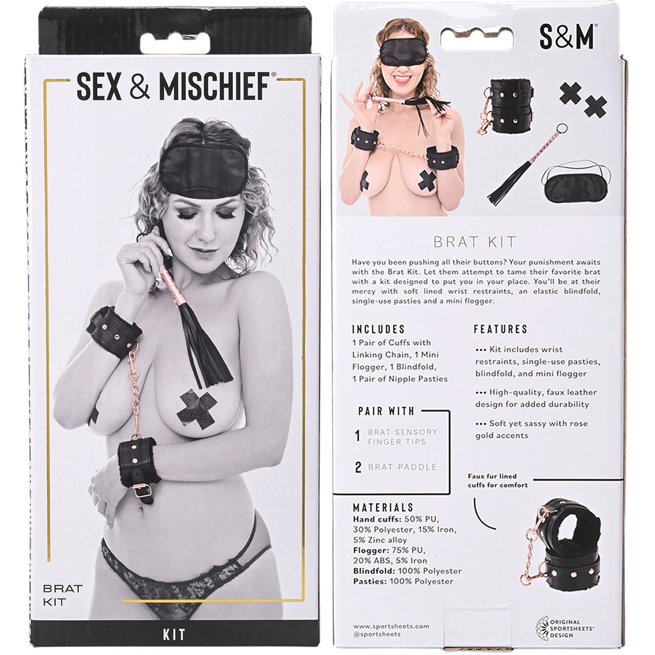 Brat Sensory Fingertips - Accessoire BDSM - Sex & Mischief - Qc