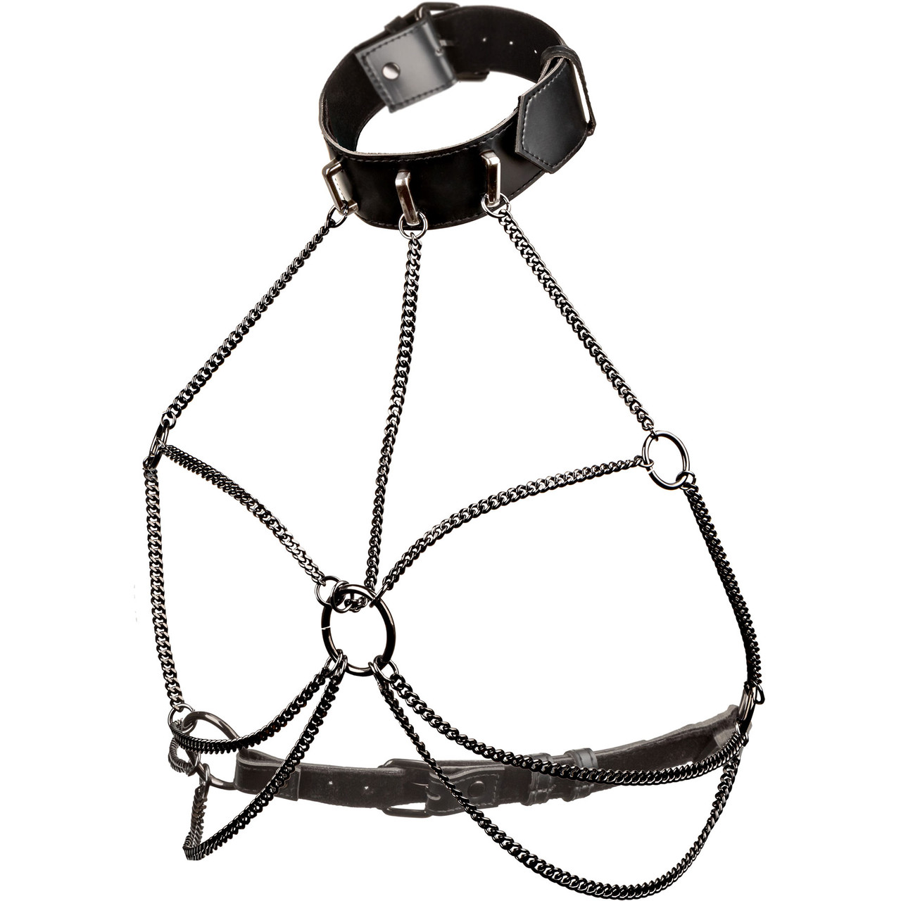 Euphoria Collection Plus Size Halter Buckle Harness By CalExotics
