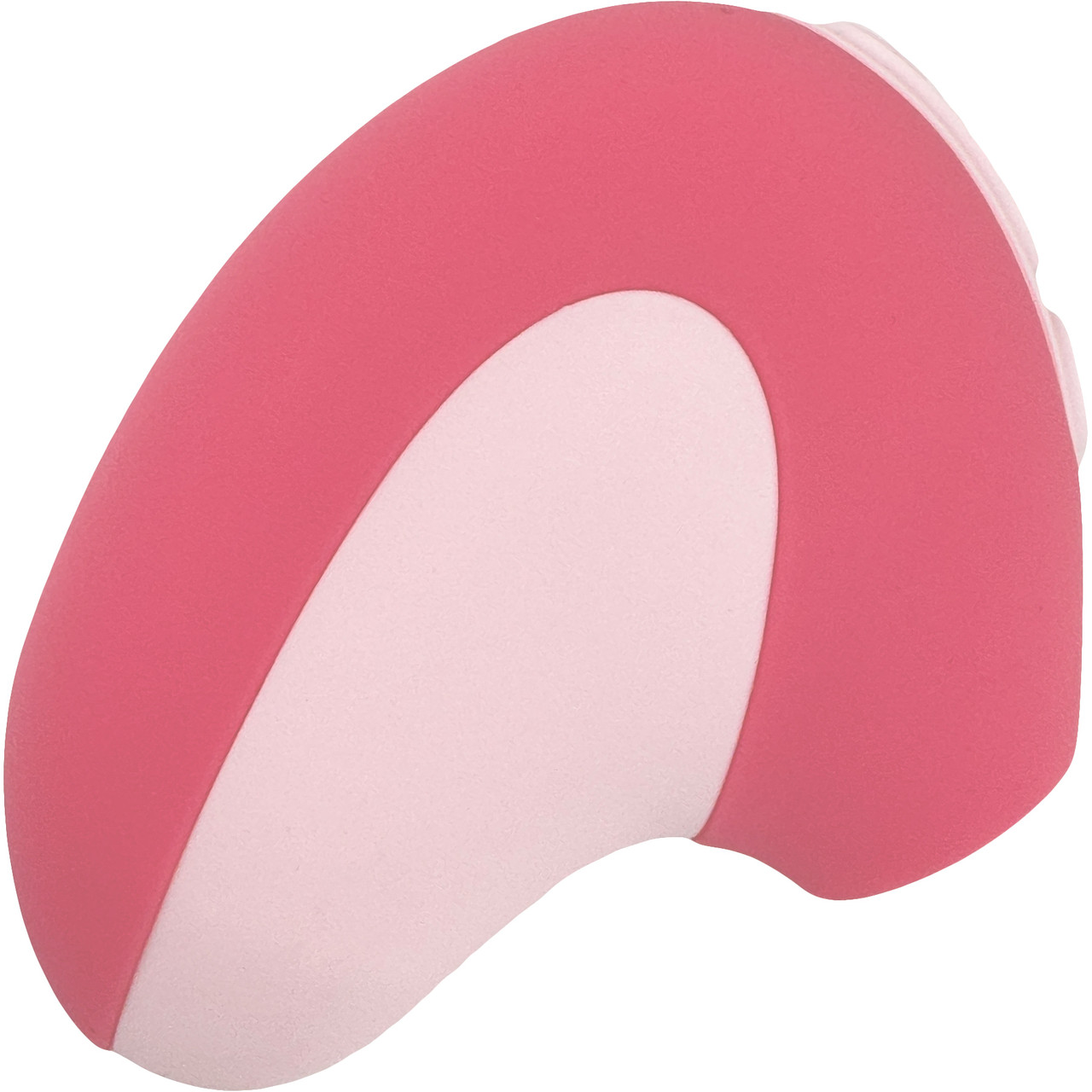 Unbound Puff Rechargeable Waterproof Silicone Pressure Wave Clitoral  Stimulator - Quartz & Coral