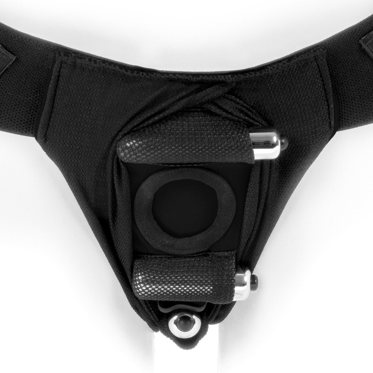 SpareParts HardWear Joque Black Double Strap Harness 