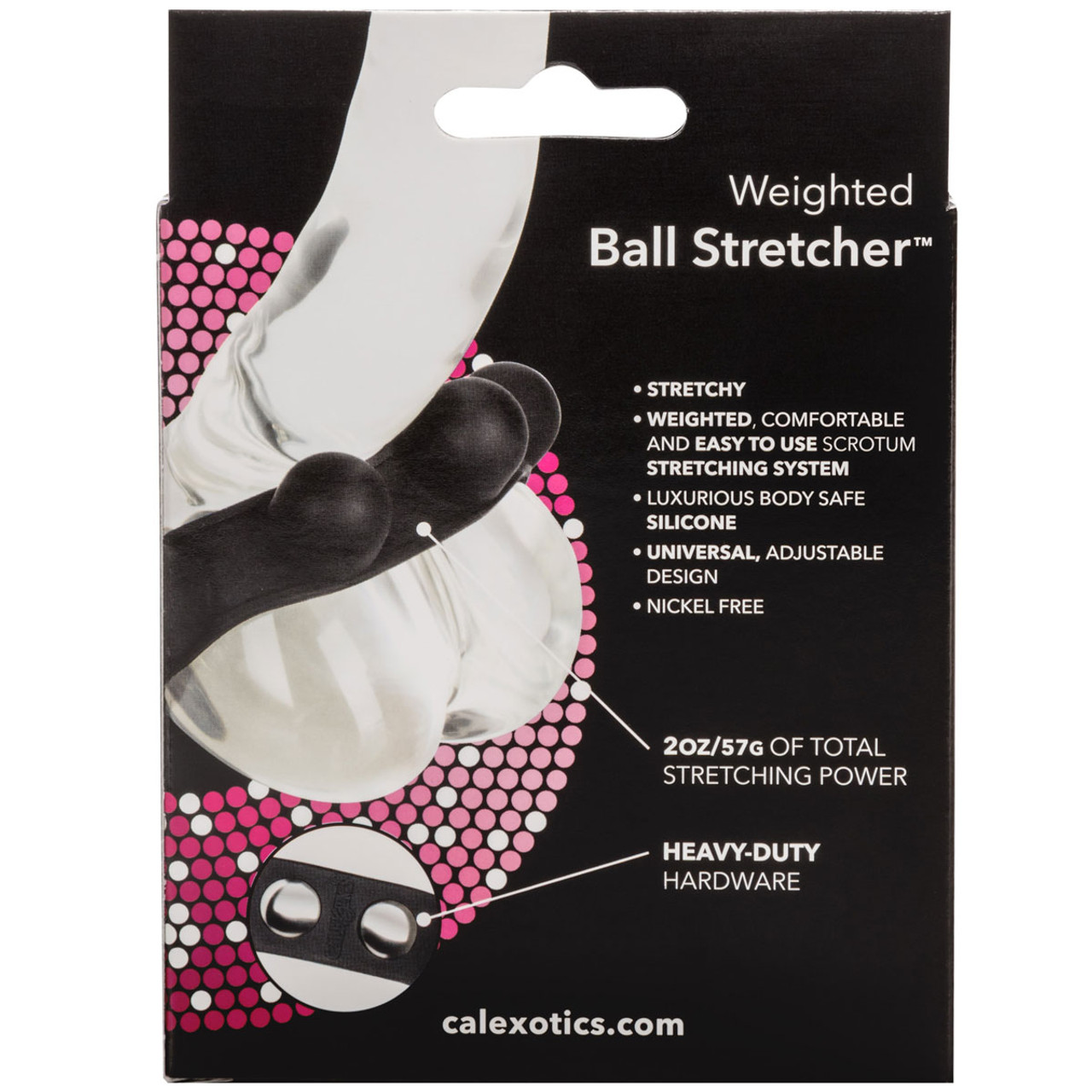 Silicone Weighted Ball Stretcher by CalExotics