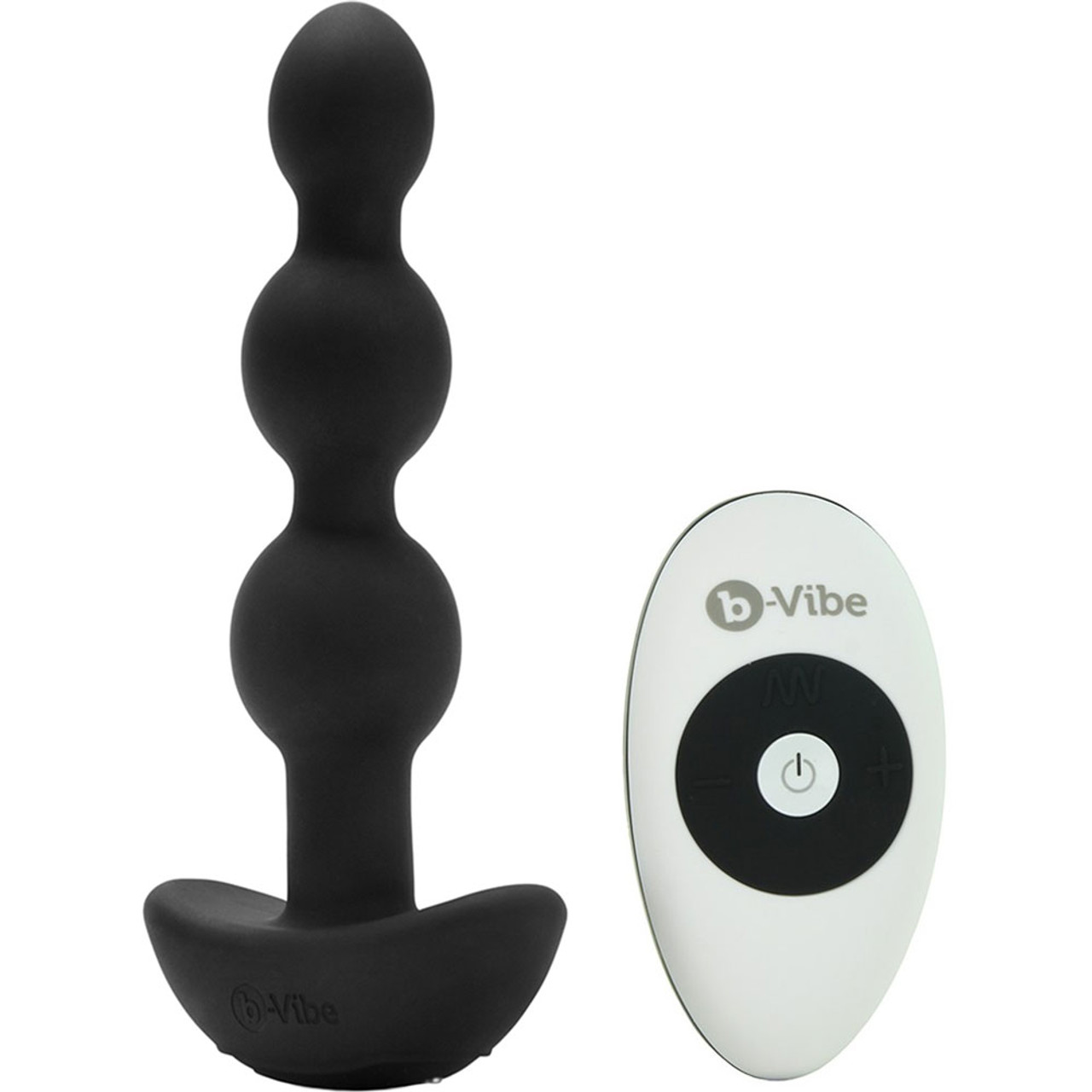 b-Vibe Triplet Silicone Remote Control Vibrating Anal Beads