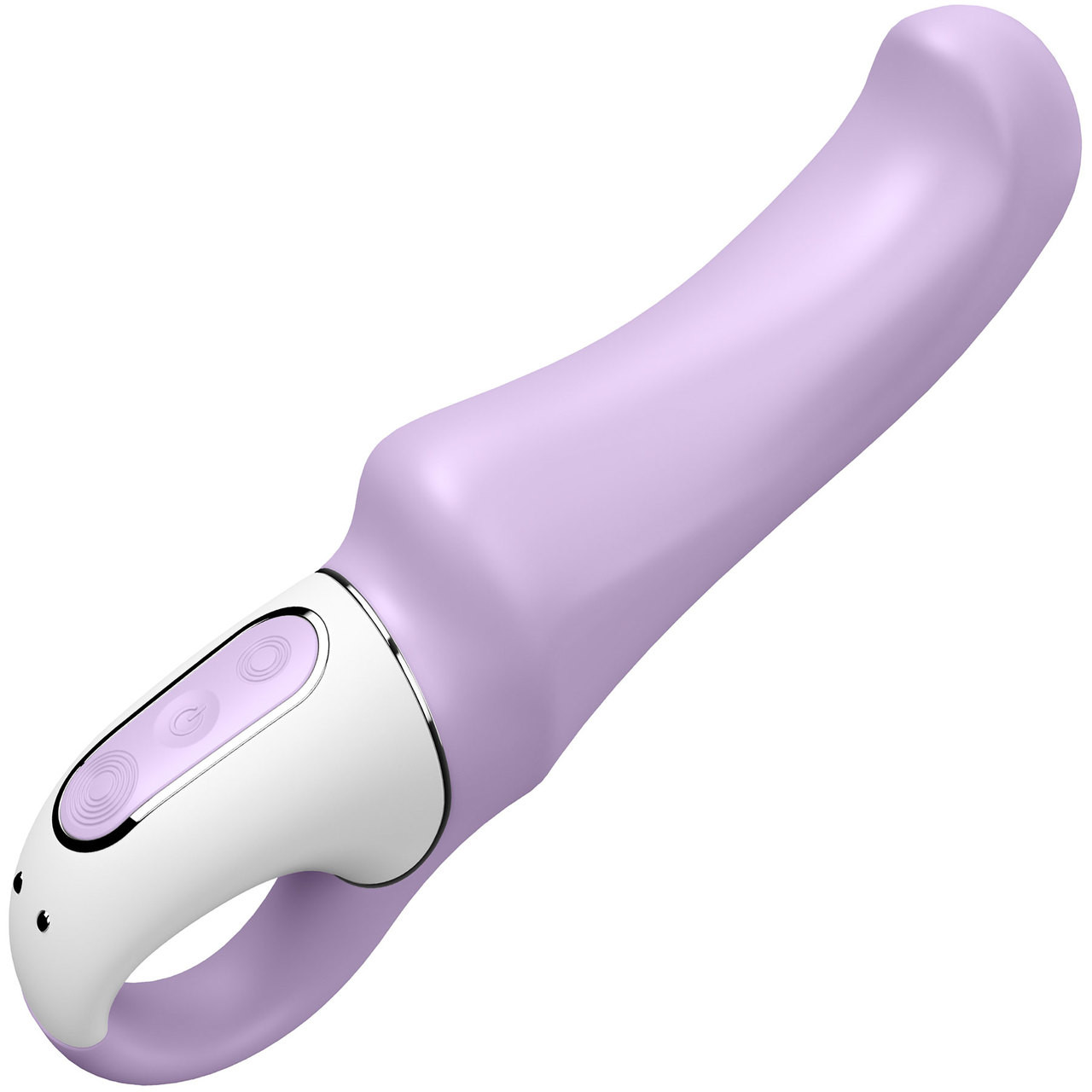 Rechargeable Satisfyer Charming Waterproof G-Spot Vibrator 12-Function Smile