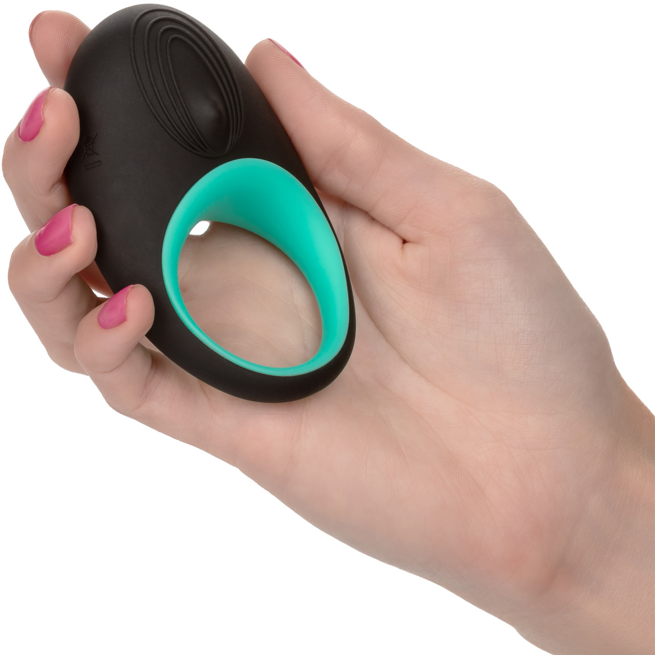 Link Up Max Silicone Rechargeable Vibrating Cock Ring By CalExotics