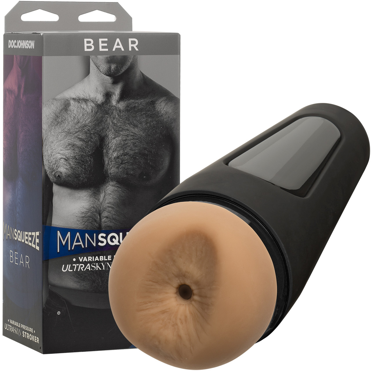 Man Squeeze Bear Ultraskyn Penis Masturbator Butt By Doc Johnson