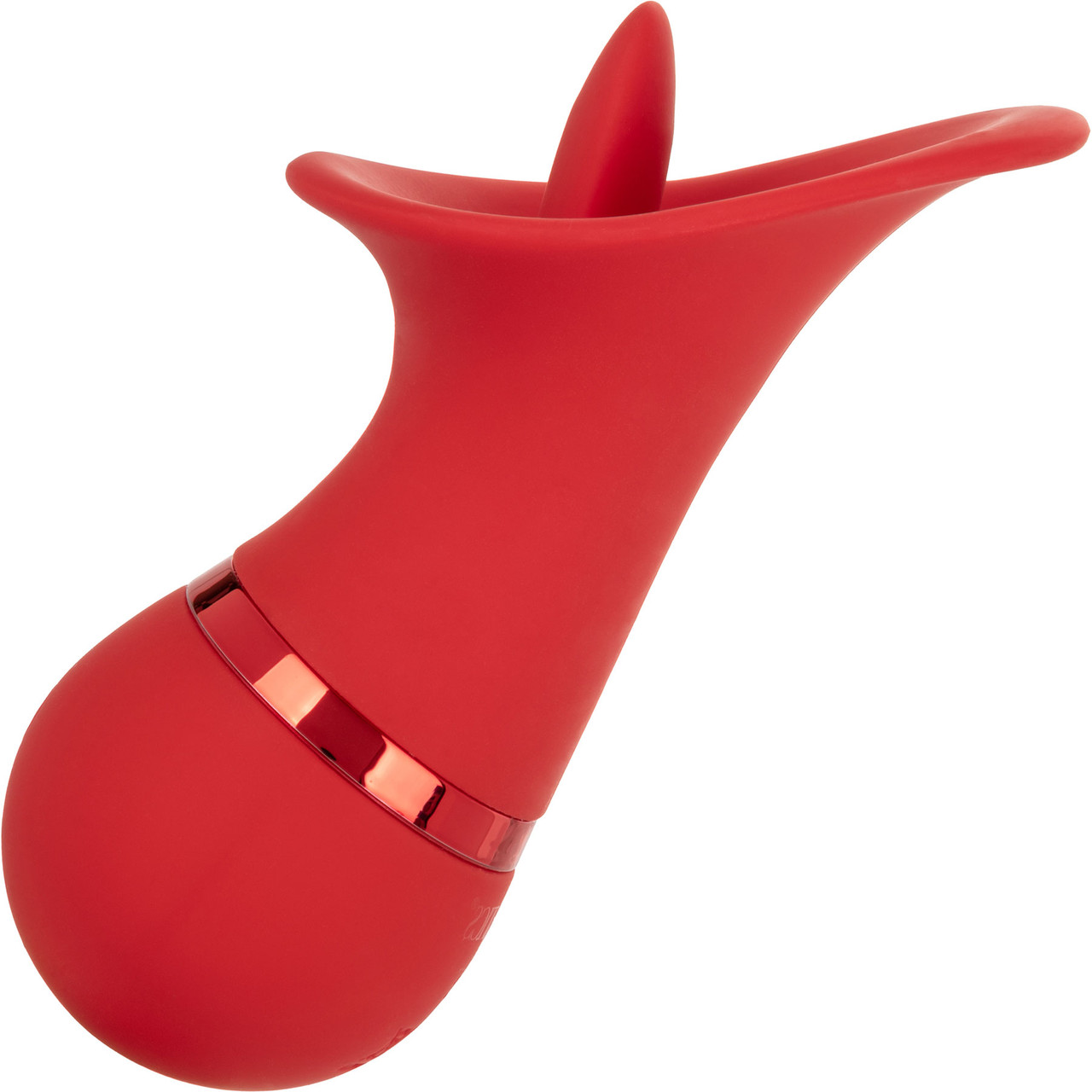 CalExotics French Kiss Suck and Play Interchangeable Set - Premium  Rechargeable Travel Size Suction Vibrator - Luxury Adult Sex Toy for Women-  Red