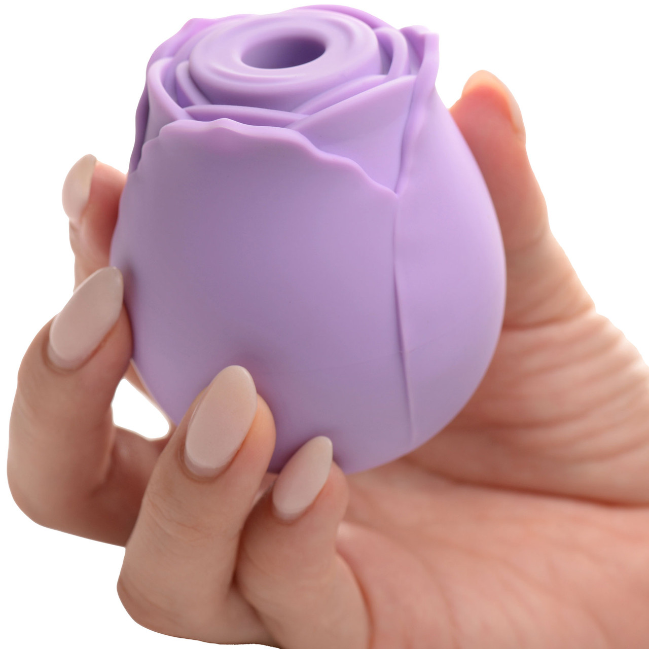 Bloomgasm Wild Rose Rechargeable Clitoral Pressure Wave Stimulator - Purple