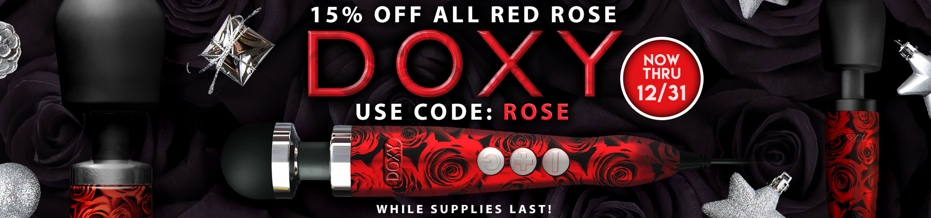 15% Off All Red Rose  - Use Code: ROSE - Now Thru 12/31