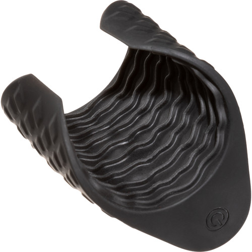 Boundless Grip Silicone Stroker Pulsating Penis Masturbator By CalExotics - Black