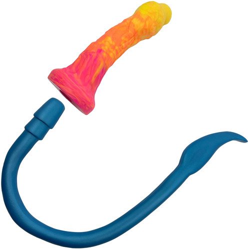 Silc Touch Ergonomic Vac-U-Lock Dildo Handle By Silc Arts - Small, Blue
