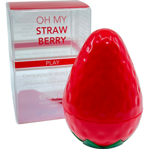 Oh My Strawberry Nipple Arousal Cream by Exsens .28 fl oz
