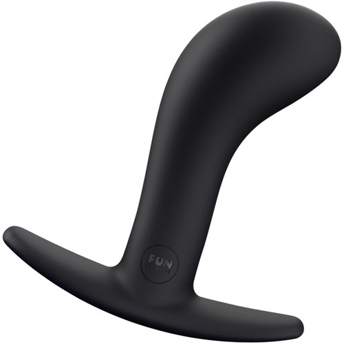 Fun Factory Bootie Small Silicone Anal Plug - Black